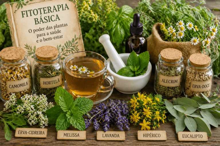 Fitoterapia Básica: As 7 Plantas Medicinais Mais Poderosas e Como Usá-las