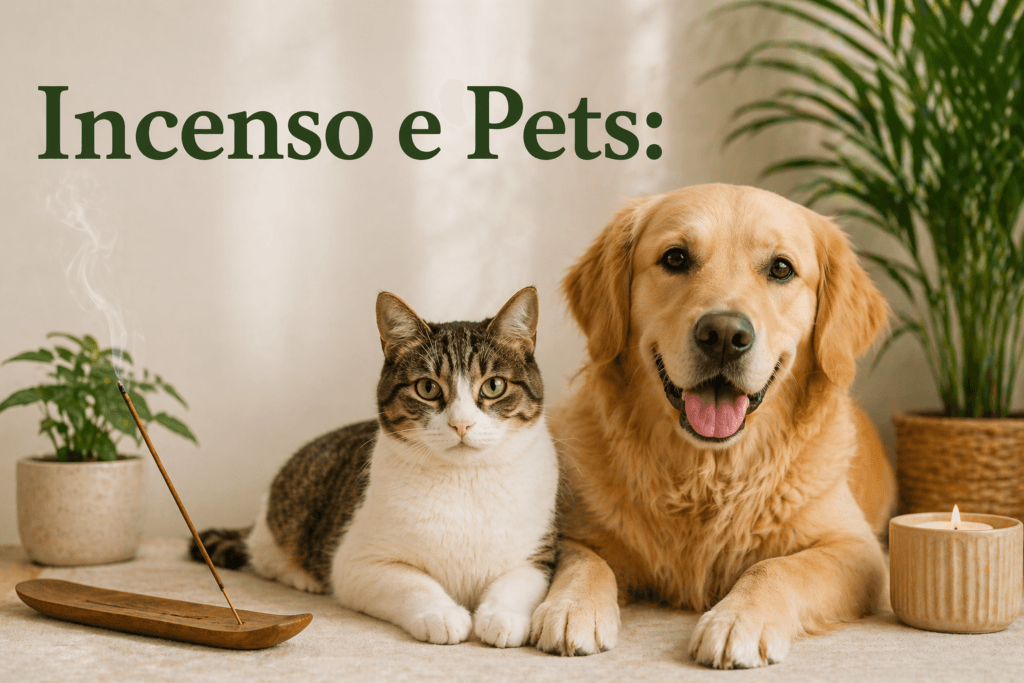 Incenso e Pets: Riscos, Cuidados e Alternativas Seguras para o Seu Animal