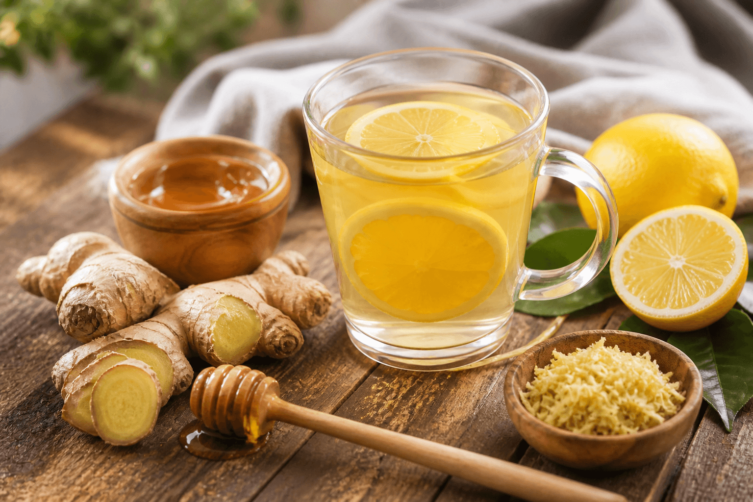 Remédio Caseiro para Tosse: Receitas com Mel, Gengibre e Limão que Funcionam